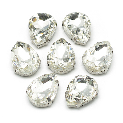 Sew on Rhinestone RGLA-T035-7x10mm-01-1