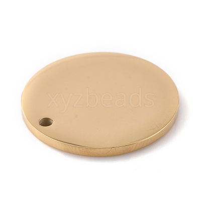 PVD Vacuum Plating 304 Stainless Steel Pendants STAS-P245-45G-1