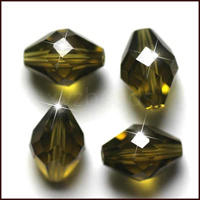Imitation Austrian Crystal Beads SWAR-F054-13x10mm-19-1