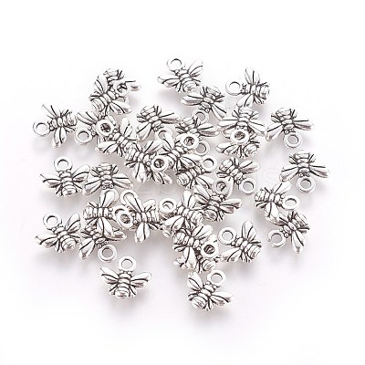 Tibetan Style Alloy Charms LS-A-TIBEP-A123292-AS-LF-1