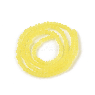 Transparent Glass Beads Strands LS-EGLA-A044-T1mm-MD29-1