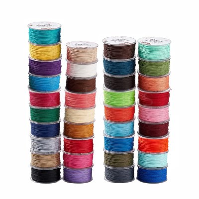 Round Waxed Polyester Cord YC-C001-01A-1