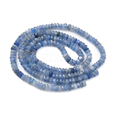 Natural Kyanite Beads Strands G-K376-E04-02-1
