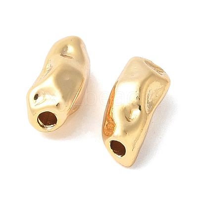 Nuggets Brass Beads KK-U064-19C-G-1