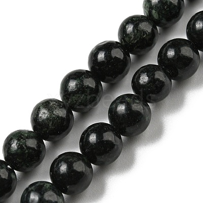 Natural Serpentine Beads Strands G-P504-6mm-01-1