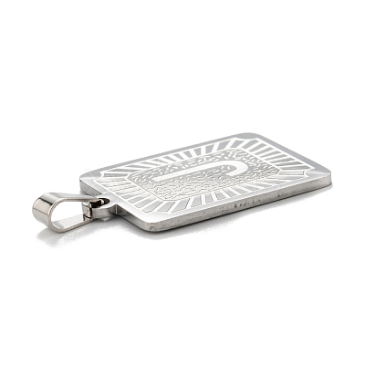 Non-Tarnish 304 Stainless Steel Pendants STAS-K216-48J-P-1