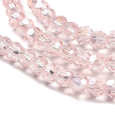 Transparent Glass Beads EGLA-A035-T4mm-B20-1