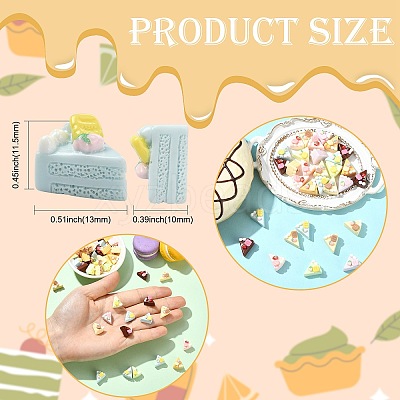 Resin Food Simulation AJEW-CJC0020-005-1-1