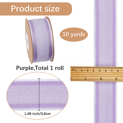 Polyester Ribbon for Sewing Decoration OCOR-WH20007-24F-1