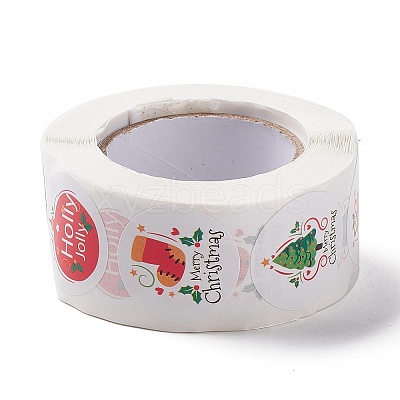 Christmas Theme Self-Adhesive Stickers X-DIY-A031-01-1