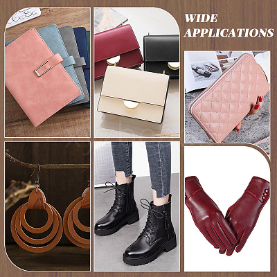 PVC Imitation Leather Fabric AJEW-WH20006-451A-1