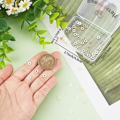 80Pcs 4 Styles Brass Spacer Beads KK-BBC0010-62-1