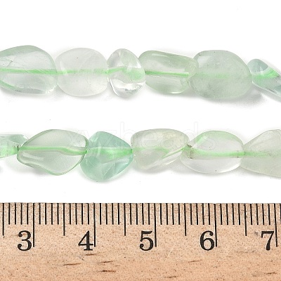 Natural Green Fluorite Beads Strands G-D339-A01-1