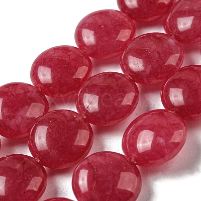 Natural White Jade Beads Strands G-M420-F01-02-1