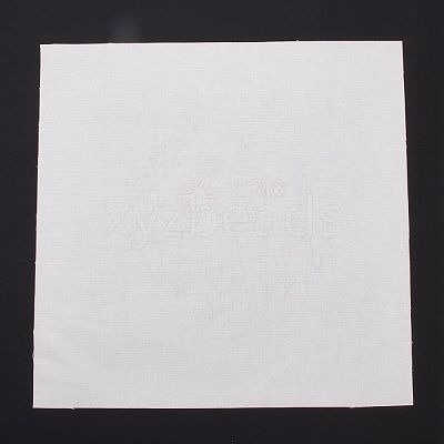 DIY Embroidery Fabric with Eliminable Pattern DIY-P032-C01-1