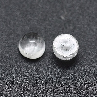 Natural Quartz Crystal Cabochons G-O175-23-08-1