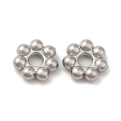 Non-Tarnish 304 Stainless Steel Spacer Beads STAS-H176-04D-P-1
