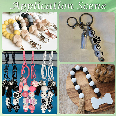 DIY Keychain Making Kits DIY-SC0029-85-1