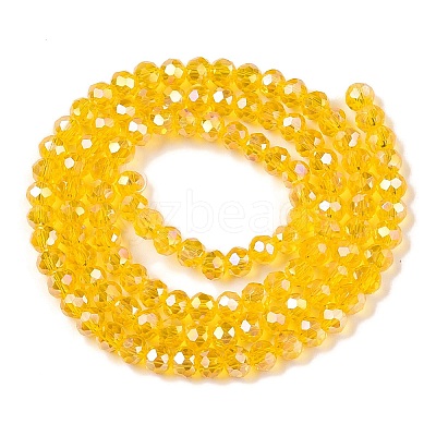 Electroplate Glass Beads Strands LS-EGLA-A044-T4mm-B05-1