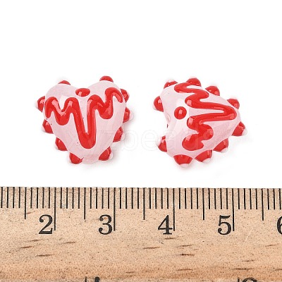 Handmade Lampwork Beads LAMP-D003-02B-1