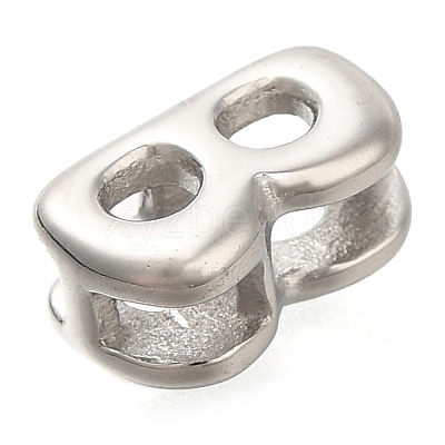304 Stainless Steel Slide Charms STAS-B075-37P-B-1