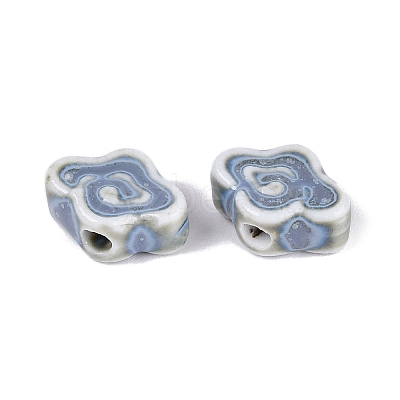 Handmade Porcelain Beads PORC-Q008-09B-1