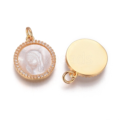 Brass Pendants KK-I656-51G-02-1