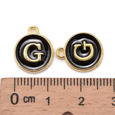 Golden Plated Alloy Charms ENAM-S118-02G-1