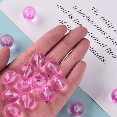 Transparent Acrylic Beads MACR-S370-A16mm-708-1