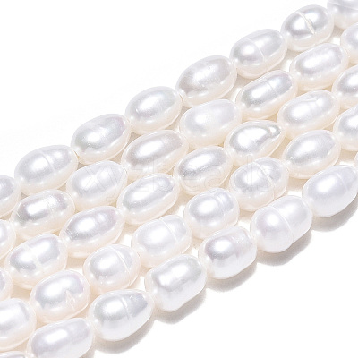 Natural Cultured Freshwater Pearl Beads Strands PEAR-N012-03E-1