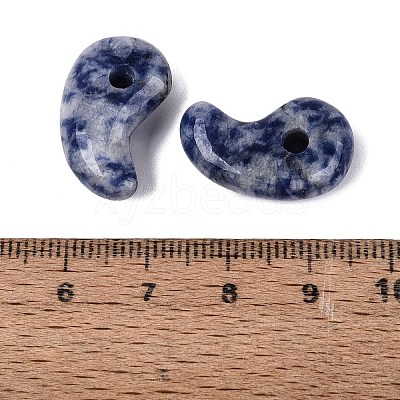 Natural Blue Spot Jasper Pendants X-G-S294-07B-14-1