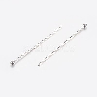 Tarnish Resistant 304 Stainless Steel Ball Head Pins STAS-K172-30P-07-1