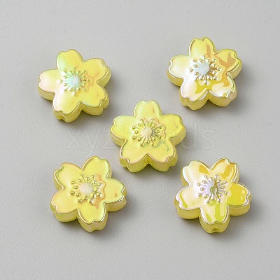 Opaque Acrylic Beads OACR-CJC0006-23A-1