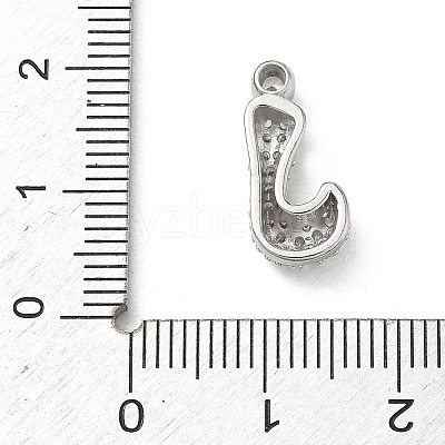 Brass Micro Pave Cubic Zirconia Pendants KK-A300-02P-J-1