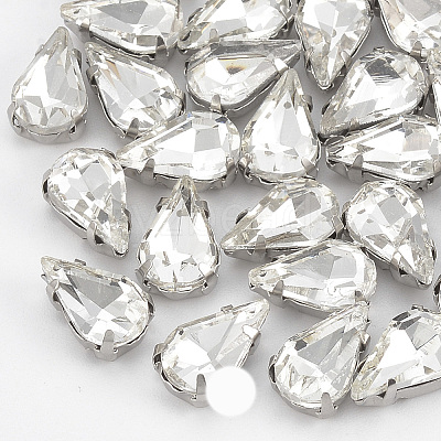 Sew on Rhinestone RGLA-T035-6x10mm-01-1