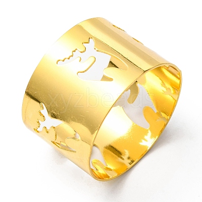 Christmas Iron & Alloy Napkin Rings XMAS-K001-02D-1