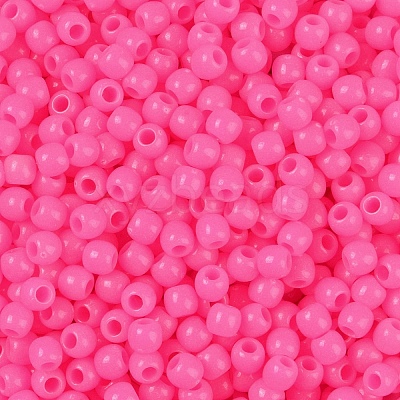 Opaque Acrylic Beads SACR-A007-01A-06-1