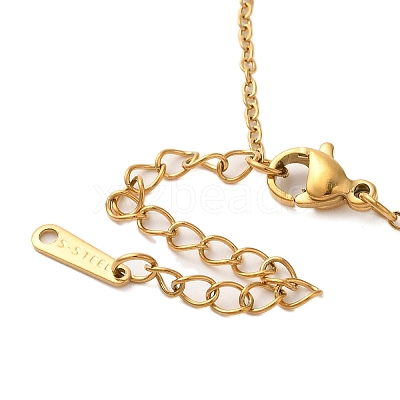Golden 202 Stainless Steel Constellation Pendants Necklaces LS-NJEW-K380-02G-06-1