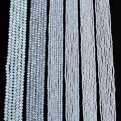 Electroplate Glass Beads Strands EGLA-A044-J3mm-A06-1