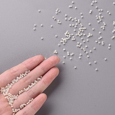 12/0 Grade A Round Glass Seed Beads X-SEED-N001-B-142-1