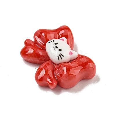 Christmas Theme Opaque Resin Decoden Cabochons CRES-B022-05F-1