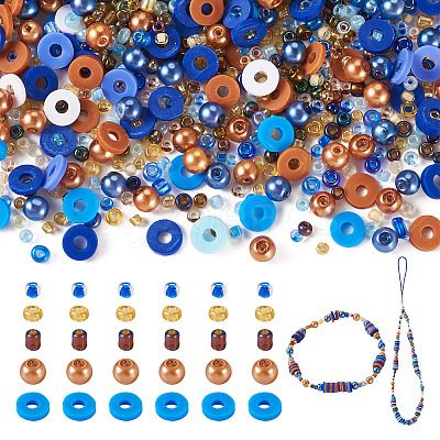 DIY Beads Jewelry Making Finding Kits DIY-TAC0009-10G-1