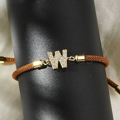 Adjustable Nylon Cord Bracelets BJEW-C096-01G-23-1