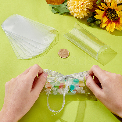 PVC Plastic Gift Storage Pillow Case CON-WH0099-06-1