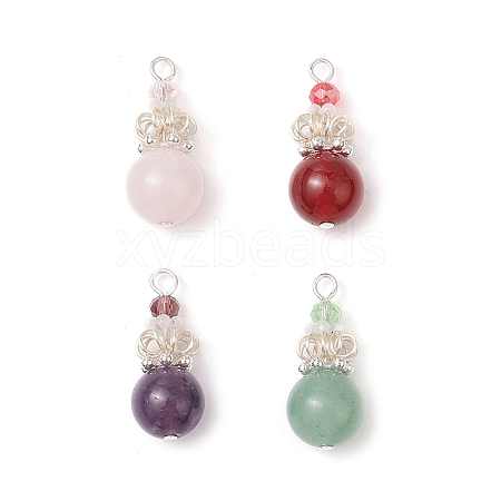 Gemstone Pendants PALLOY-TA00207-1