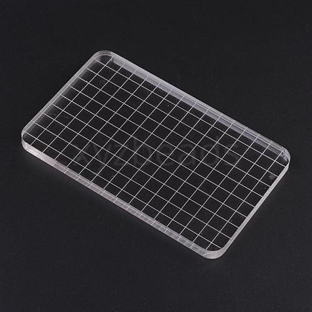 Transparent Acrylic DIY Stamps Handle DIY-WH0013-100mm-06-1