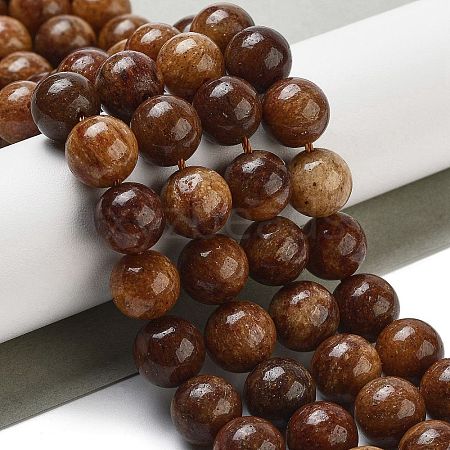 Natural Gemstone Beads Strands G-H045-A01-6MM-1