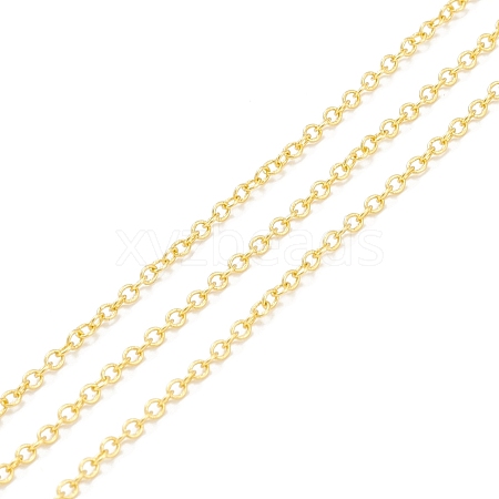 Brass Cable Chains CHC-D030-10G-RS-1