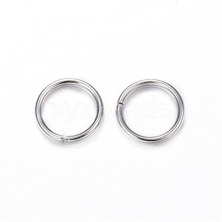 Tarnish Resistant 304 Stainless Steel Jump Rings STAS-D447-13-1