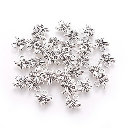 Tibetan Style Alloy Charms LS-A-TIBEP-A123292-AS-LF-1